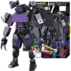 Đồ chơi xếp hình Robot Skibidi Gorock Titan_2451