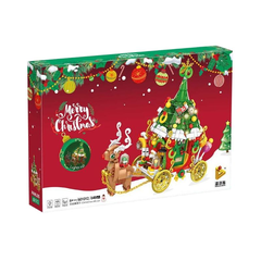 Đồ chơi xếp hình xe kéo tuần lộc_601012