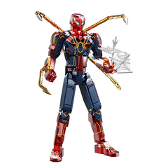 Đồ chơi xếp hình người nhện Spider Man Armor Mark III No Way Home_6015