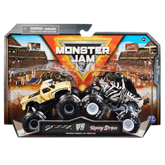 Đồ chơi Monster Jam Bulldozer vs. Racing Stripes_6064128