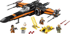 Đồ chơi xếp hình máy bay chiến đấu X-Wing của Poe_S7102