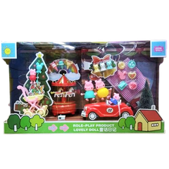 Đồ chơi Heo peppa (xe xanh)