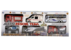 Mô hình 6 xe cứu hộ_XLQ-6S