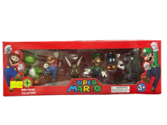 Mô hình 6 nhân vật Super Mario