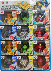 Set 12 robot biến hình_JJ620