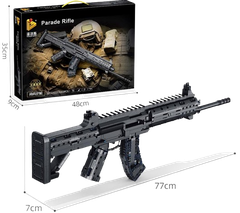 Đồ chơi xếp hình súng 67008