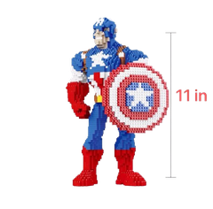 Đồ chơi xếp hình đội trưởng Mỹ_8825