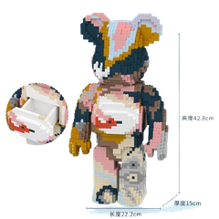 Đồ chơi xếp hình Bearbrick Nirvana_89003