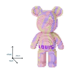 Đồ chơi xếp hình Bearbrick Louis_9924