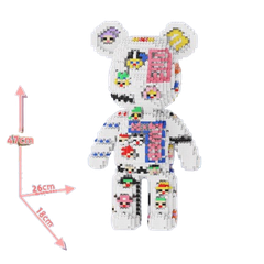 Đồ chơi xếp hình Bearbrick One Piece_5548