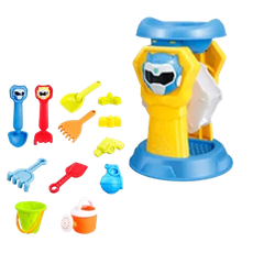 Đồ chơi xúc cát đi biển màu vàng_123-17