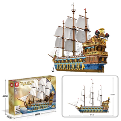 Đồ chơi xếp hình Tàu Hoàng Gia The Sun Royal_66011