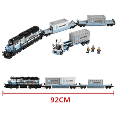 Đồ chơi xếp hình ô tô tàu hoả_X19049
