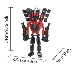 Đồ chơi xếp hình Robot Skibidi Toilet Camera Man_2412