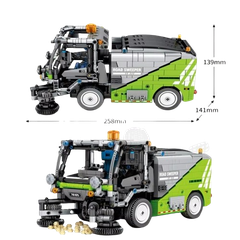 Đồ chơi xếp hình Xe quét đường_73500