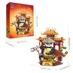 Đồ chơi xếp hình Chiến binh rồng Po PANTASY_86509