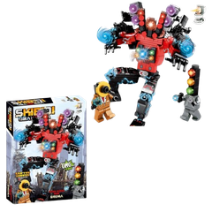 Đồ chơi xếp hình Robot Skibidi Titan Audio Man_JX039