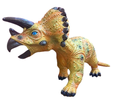 Mô hình khủng long đồ chơi màu vàng