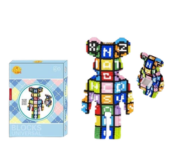 Đồ chơi xếp hình Bearbrick chữ cái ABC_1700