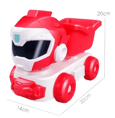 Đồ chơi xúc cát ô tô siêu nhân đỏ_123-15