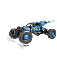 Đồ chơi xếp hình ô tô RC Hurricane có điều khiển_18019A