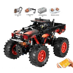 Đồ chơi xếp hình ô tô Monster Trucks điều khiển từ xa_18008