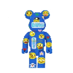 Đồ chơi xếp hình Bearbrick Emoji_1732