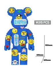 Đồ chơi xếp hình Bearbrick Emoji_1732