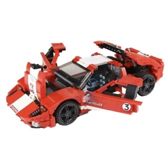 Đồ chơi xếp hình ô tô Red Phanton Fords GT có điều khiển_10001