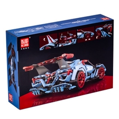 Đồ chơi xếp hình ô tô Sportwagen Apollo Blau điều khiển từ xa_13156