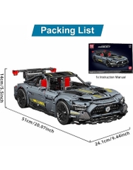 Đồ chơi xếp hình ô tô Mercedes AMG điều khiển từ xa_13123