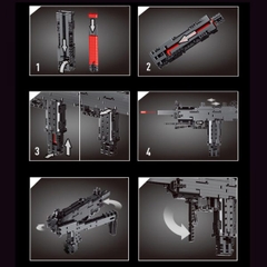 Đồ chơi xếp hình súng MOULD KING_14006