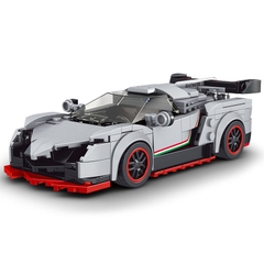 Đồ chơi xếp hình xe The Veneno Mini Sports Car_27007