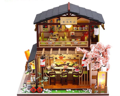 Đồ chơi xếp hình nhà gỗ búp bê siêu xinh_M2011