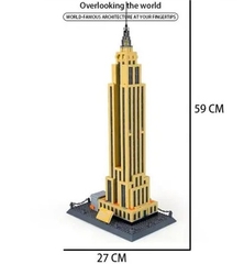 Đồ chơi xếp hình Tòa nhà Empire State của New York_5212