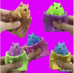 Đồ chơi Squishy sóc cây_8088