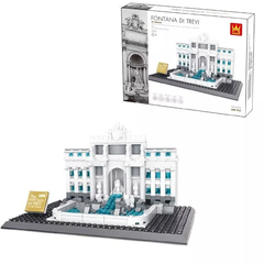 Đồ chơi xếp hình Đài phun nước Trevi - Rome_4212