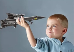 Đồ chơi xếp hình Máy bay SR-71 Blackbird_4005