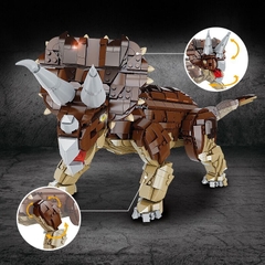 Đồ chơi xếp hình khủng long 3 sừng Tricerators_6203