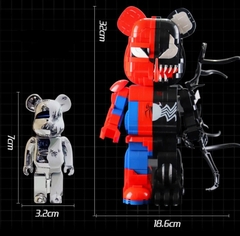 Đồ chơi xếp hình Bearbrick Spider-man Venom_188007