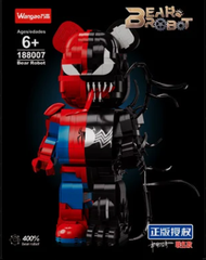 Đồ chơi xếp hình Bearbrick Spider-man Venom_188007