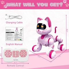 Đồ chơi Robot con mèo thông minh điều khiển_6602