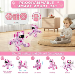 Đồ chơi Robot con mèo thông minh điều khiển_6602