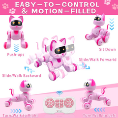 Đồ chơi Robot con mèo thông minh điều khiển_6602