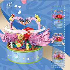 Đồ chơi xếp hình hộp nhạc xoay hình thiên nga_656013