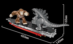 Đồ chơi xếp hình GoDzilla & Kingkong AIRCRAFT CARRIER_687101