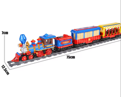 Đồ chơi xếp hình mô hình tàu hỏa công viên Disney_12004