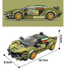 Đồ chơi xếp hình siêu xe mini BeFormed_27003