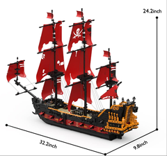 Đồ chơi xếp hình Tàu Cướp Biển Queen Anne_13109