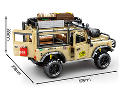 Đồ chơi xếp hình Xe Off-Road Land Rever_8883